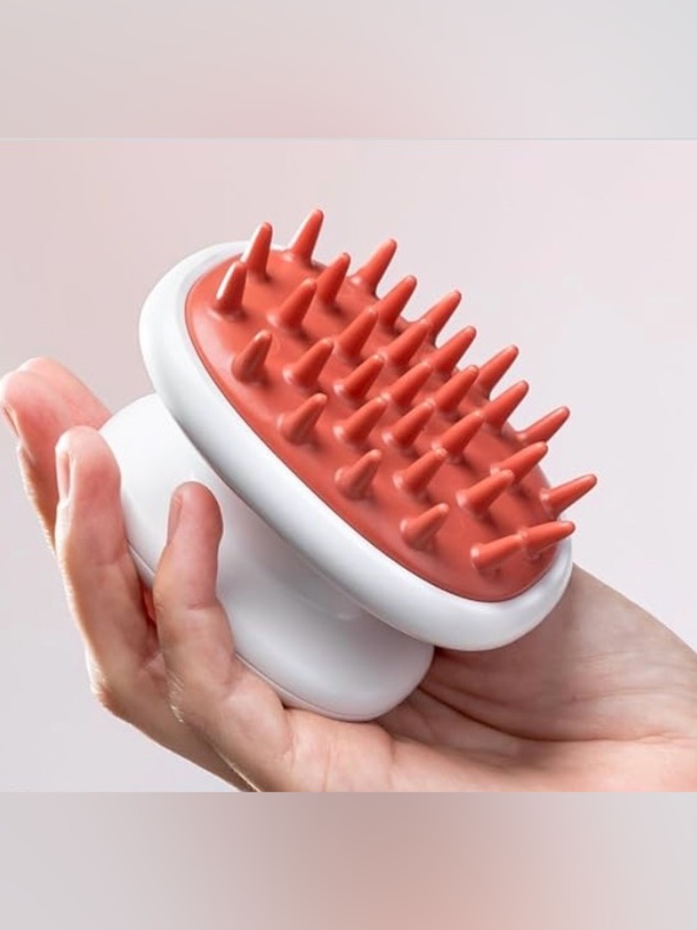 NIB KAMEDIS Scalp Massager Brush - Silicone Gentle Scalp Scrubber, Exfoliator